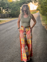 Cowboy collage trousers