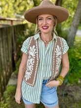 The Desert Sage button up