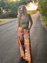Cowboy collage trousers