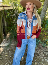 The Red river cardigan