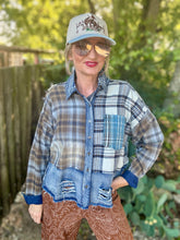 The Durango plaid button up