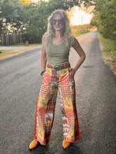 Cowboy collage trousers