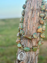 The Tuscun turquoise necklaces