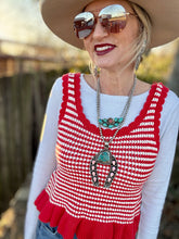 The Candy stripe tank