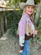 The sunset sweater