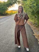 The Caramello blouse