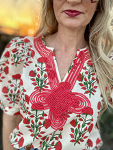 The Durango marigold blouse