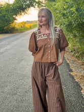 The Caramello blouse