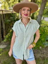 The Desert Sage button up