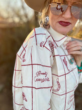 The Cherrywood button up