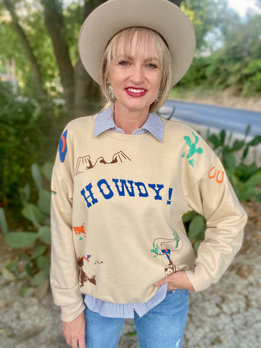 The Howdy sweatshirt