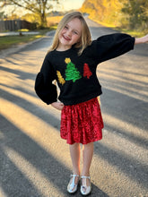 The mini sparkle tree sweatshirt