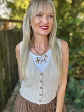 The Oatmilk sweater vest