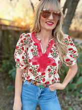 The Durango marigold blouse