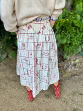 The Cherry wood skirt
