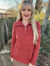 The Caliber cable knit pullover~2 colors