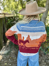 The Red river cardigan
