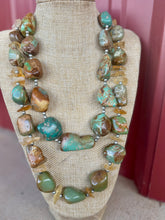 The Tuscun turquoise necklaces