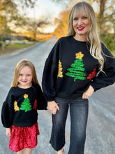 The mini sparkle tree sweatshirt