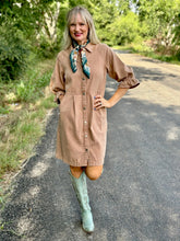 The caramel dress
