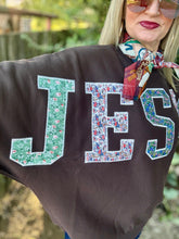 Jesus patchwork sweatshirt