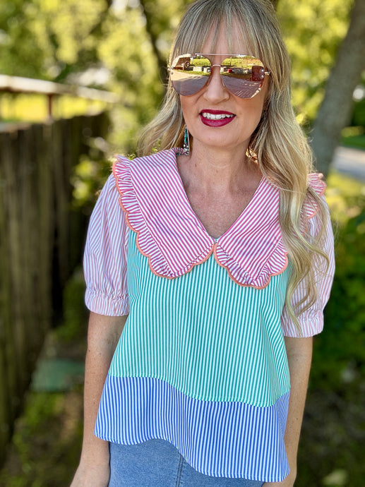 The Watermelon patch blouse