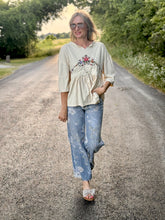 The Cross stitch blouse