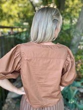 The Caramello blouse