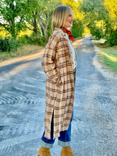 The Ponder plaid duster