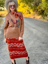 The Rusty rose skirt