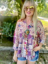 The Wisteria blouse