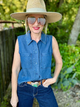 The Durango denim top