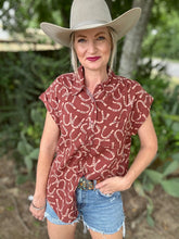 The Hardy horseshoe button up