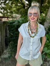 The Whip cream blouse