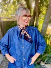 The Dixie denim top