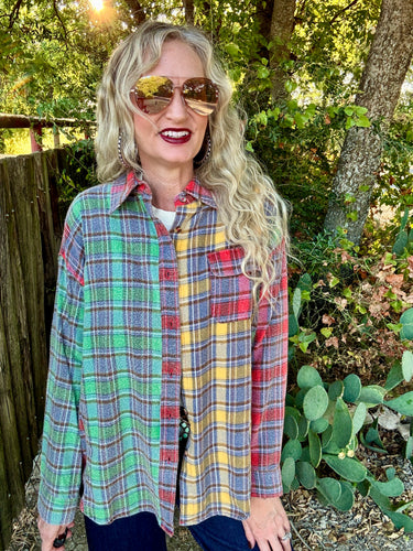 The Mixy plaid flannel
