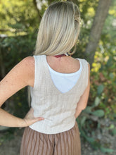 The Oatmilk sweater vest