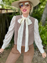 The Lilly lace blouse