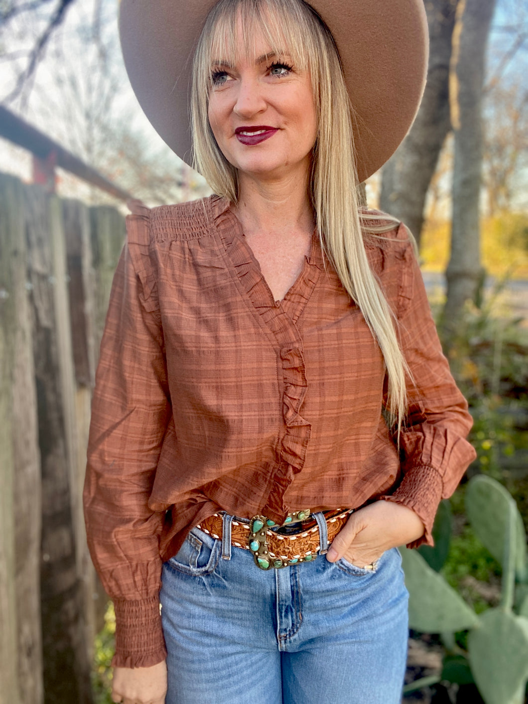 The Brownie blouse