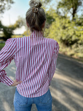 The Candy striper blouse