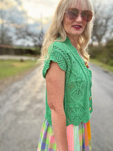 The green grass cardigan