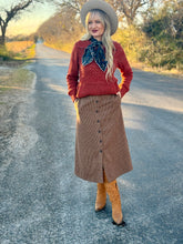 The Houndstooth skirt