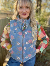 The vintage violet vest