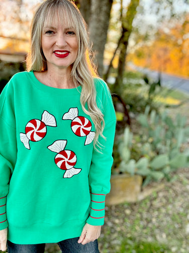 The Candy cane lane sweatshirt