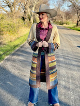 The Dusty trails sweater duster