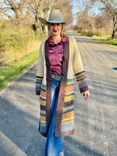 The Dusty trails sweater duster