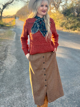 The Caliber cable knit pullover~2 colors