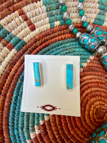 The turquoise trail earrings
