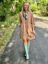 The caramel dress