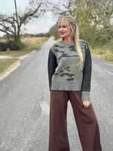 The Subtle camo sweater